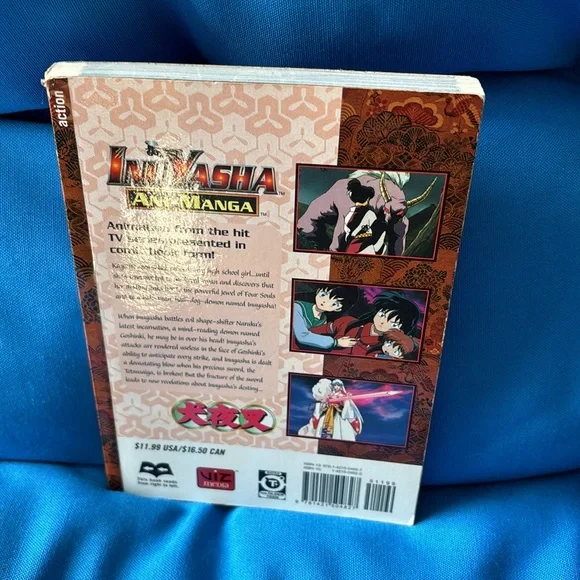 Inuyasha Comic Volume 15 Created By Rumiko Takahashi Ani - Manga Color Comic - Picture 2 of 6